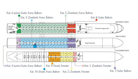 Deckplan Lady Diletta 2025