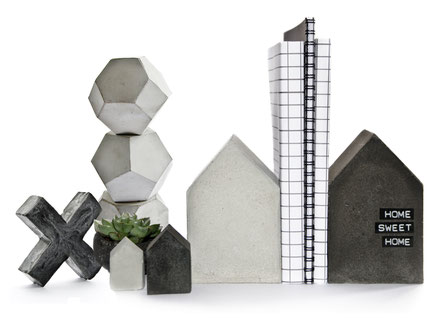 PASiNGA modern sculptural versatile concrete designs