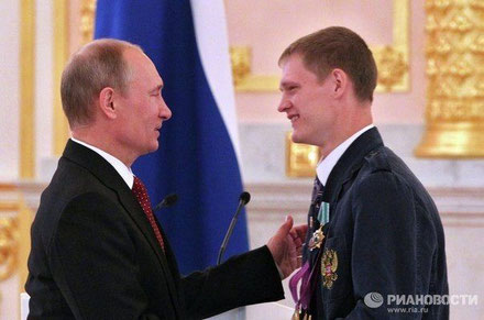 В.В. Путин и Евгений Щвецов