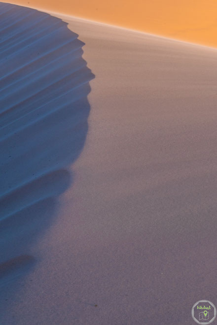 Sonnenuntergang an den Coral Pink Sand Dunes
