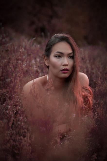 Rebecca Pott Fotografie Leverkusen Köln Sonnenuntergang Fotoshooting Wahner Heide