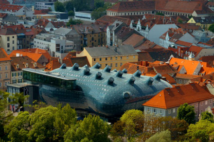 Graz top things to do - Kunsthaus Graz - Copyright Vismund