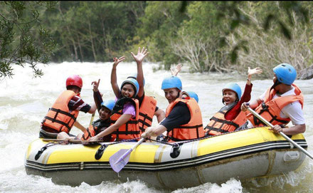 Wildwasser-Rafting