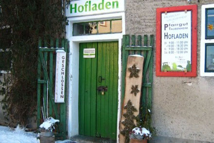 Pfarrgut Taubenheim: Sitz der ersten GÄA-Geschäftsstelle 1991-93