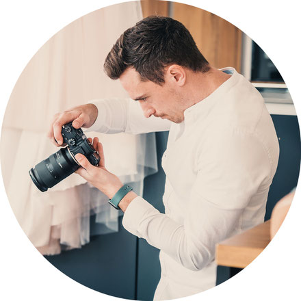 Dominic Mainzer Hochzeitsfilm Trier mit Kamera