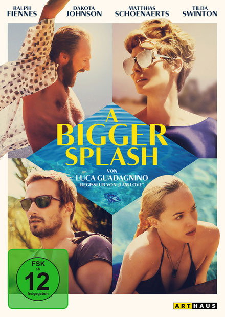 A Bigger Splash DVD - ArtHaus Studiocanal - kulturmaterial