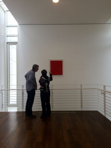 Lucio Fontana im Museum Frieder Burda 11/2014