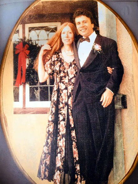 Ana & Gary on their wedding day