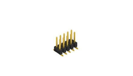 SL11 SMD 062 10 G（0.635mm角ピン） 2.54mmピッチ 表面実装用ピンヘッダー 2列