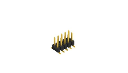 SL11 SMD 052 G（0.635mm角ピン） 2.54mmピッチ 表面実装用ピンヘッダー 2列