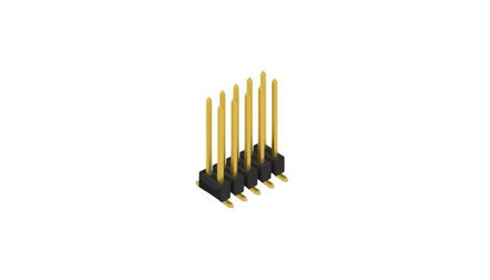 SL11 SMD 130 10G（0.635mm角ピン） 2.54mmピッチ 表面実装用ピンヘッダー 2列