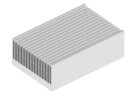SK 497 250 AL｜Fischer Elektronik製 強制空冷用高性能ヒートシンク