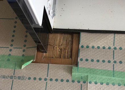 フローリング色褪せリペア補修