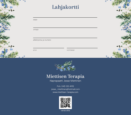 Lahjakortti Kotka