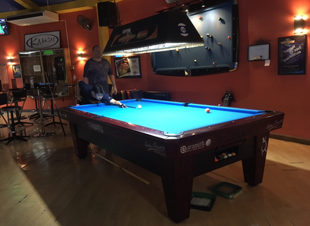 レッスンを受けている私