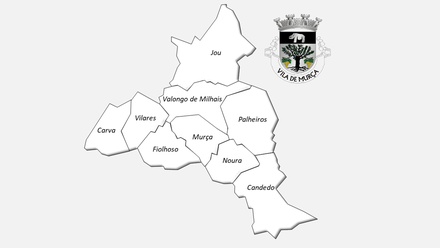 Freguesias do concelho de Murça antes da reforma administrativa de 2013