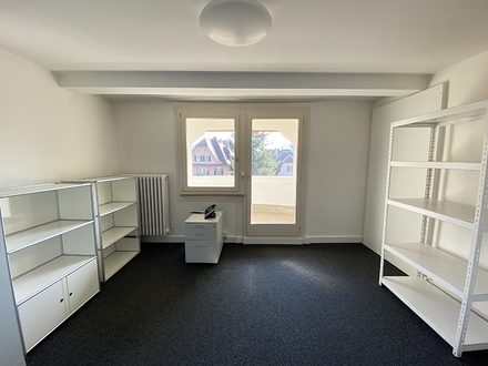 Dachgeschoss, Büro D2 mit Balkon