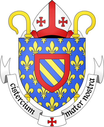 Wappen der Zisterzienser (Bild: Mangouste35 / www.wikimedia.commons.org)