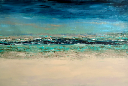 Jasmine Kummer - jas-k-bilderbox.ch - Verkauft I Acryil I 100x150cm 