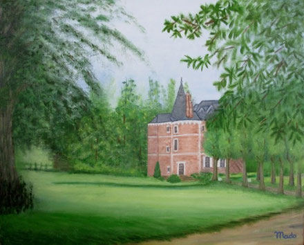 Le château de la Reine Blanche à Normanville (76)