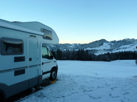 Wohnmobilstellplatz Hochgratblick Steibis