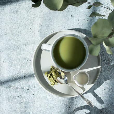 Radiant Reality Nutrition Blog | 3 Steps to Create a Non-Negotiable Self Care Routine | Key nutrients - L-Theanine - Matcha tea