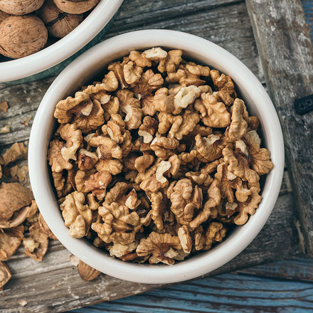 Radiant Reality Nutrition Blog | 3 Steps to Create a Non-Negotiable Self Care Routine | Key nutrients - Omega-3 fatty acids - Walnuts
