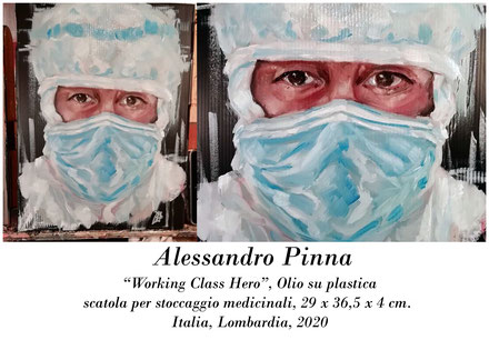 Appunti d'Arte di Tamara Follesa_Gli artisti al tempo della pandemia: Covid-19 (parte terza)_Alessandro Pinna