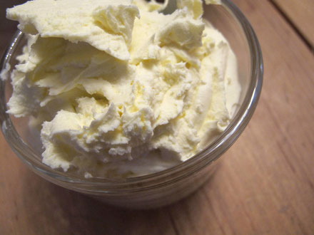 Selbstgemachte Mascarpone