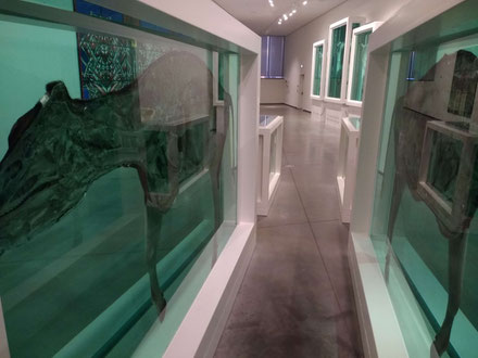 Work by Damien Hirst at the Astrup Fearnley Museet, Oslo, Norway