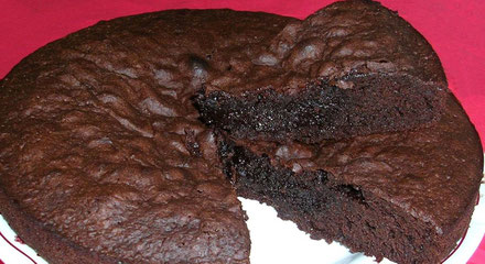 recette du gâteau chocolat fondant à coeur 
