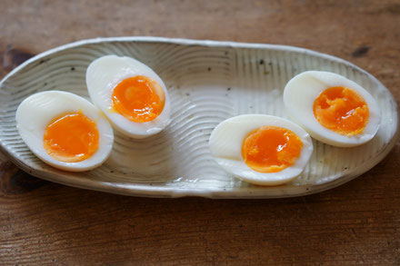 陶芸家　土鍋作品　土鍋で美味しい料理　土鍋レシピ　美味しいゆで卵