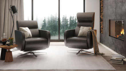 Relaxsessel stilvoll kombinieren: Entdecken, wie Accessoires und Farben eine harmonische Raumwirkung schaffen. Inspirationen für elegantes Wohnen.