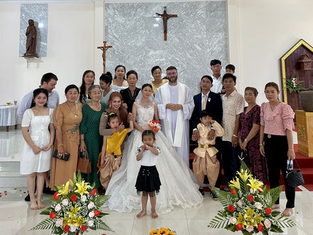 Premier mariage de l'année à Po Thom.