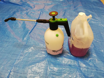 100％植物由来洗剤使用！　排水は100％生分解！　除菌、消臭効果により、すっきりさわやか！