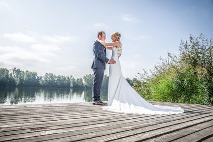 Brautpaarshooting Baggersee Ertingen