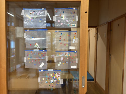 あとは紐を通して できあがり!