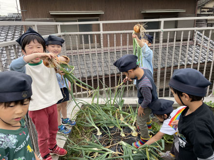 「おおきいの とれた〜!!」