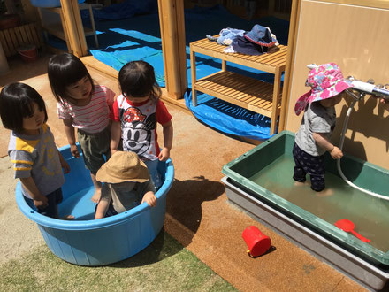 ジャブジャブ気持ちいい〜〜!