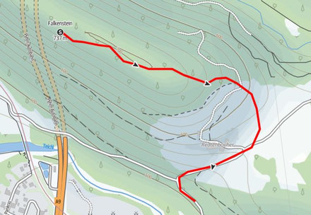 Wanderung Falkenstein
