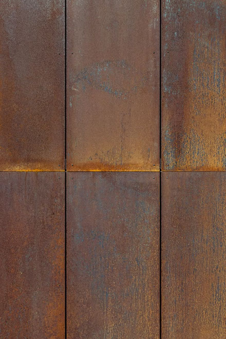 acier corten jardinières 