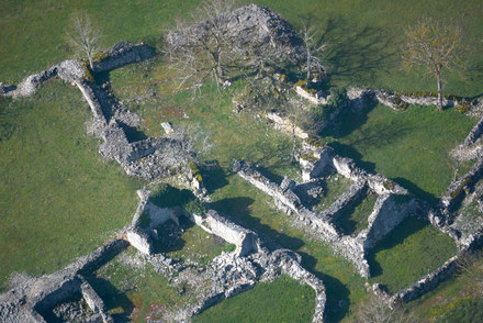 Le hameau de Barrières vu du ciel... cliquer pour agrandir.