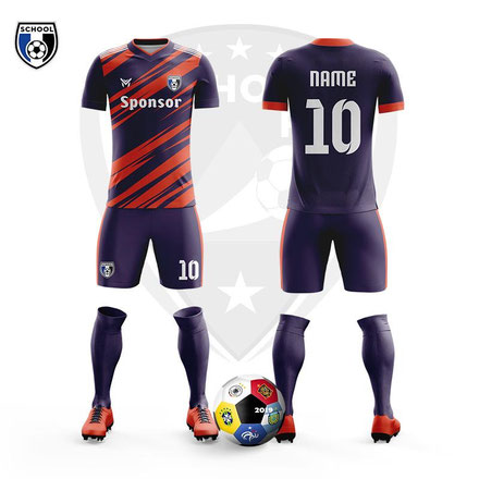 Sublimation custom football jerseys