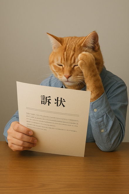 裁判所から送付される訴状