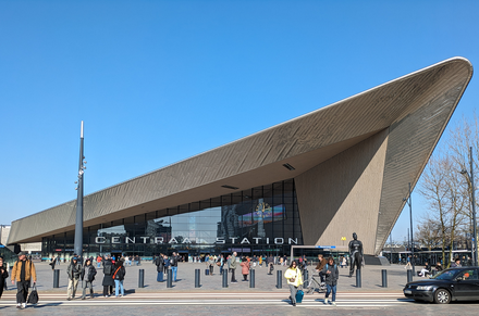 Der Bahnhof von Rotterdam