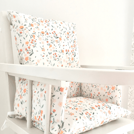 Cette image représente un coussin de chaise haute Lilou pour chaise haute Combelle