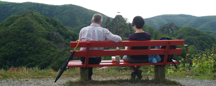 In Ihrer Freizeit sollten Sie auf jeden Fall auf dem Rotweinwanderweg von Altenahr Richtung Mayschoß gewandert sein. Das ist der schönste Streckenabschnitt im Ahrtal.