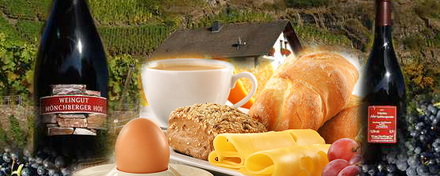 Frühstücken beim Winzer
