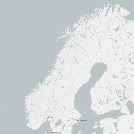 Karte Norwegen