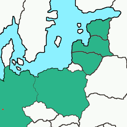 Karte, Baltikum
